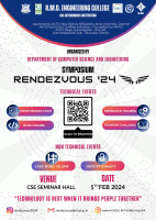 Rendezvous 2k24 Technical Symposium Poster